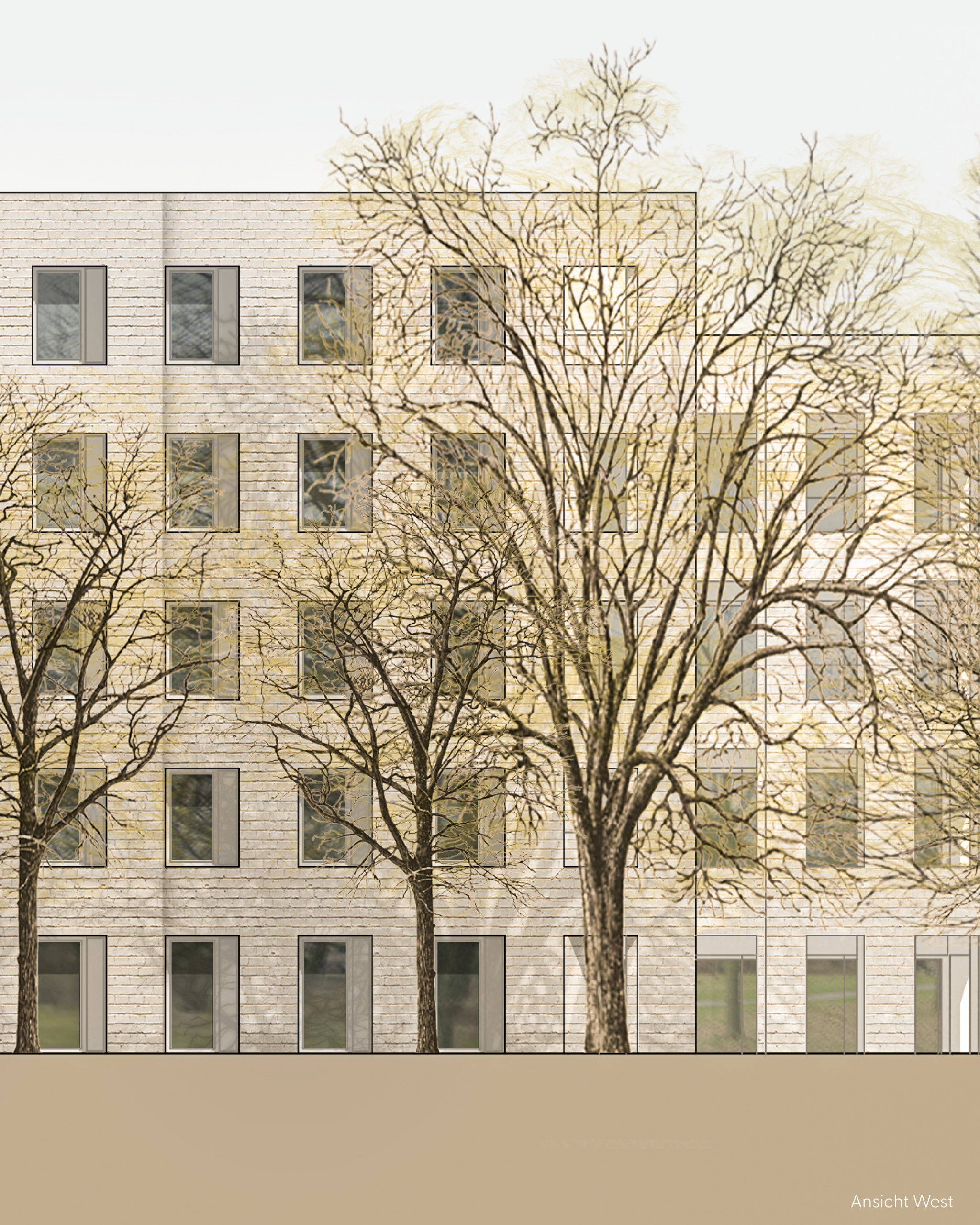 Büro Gartenstadt Ansicht West