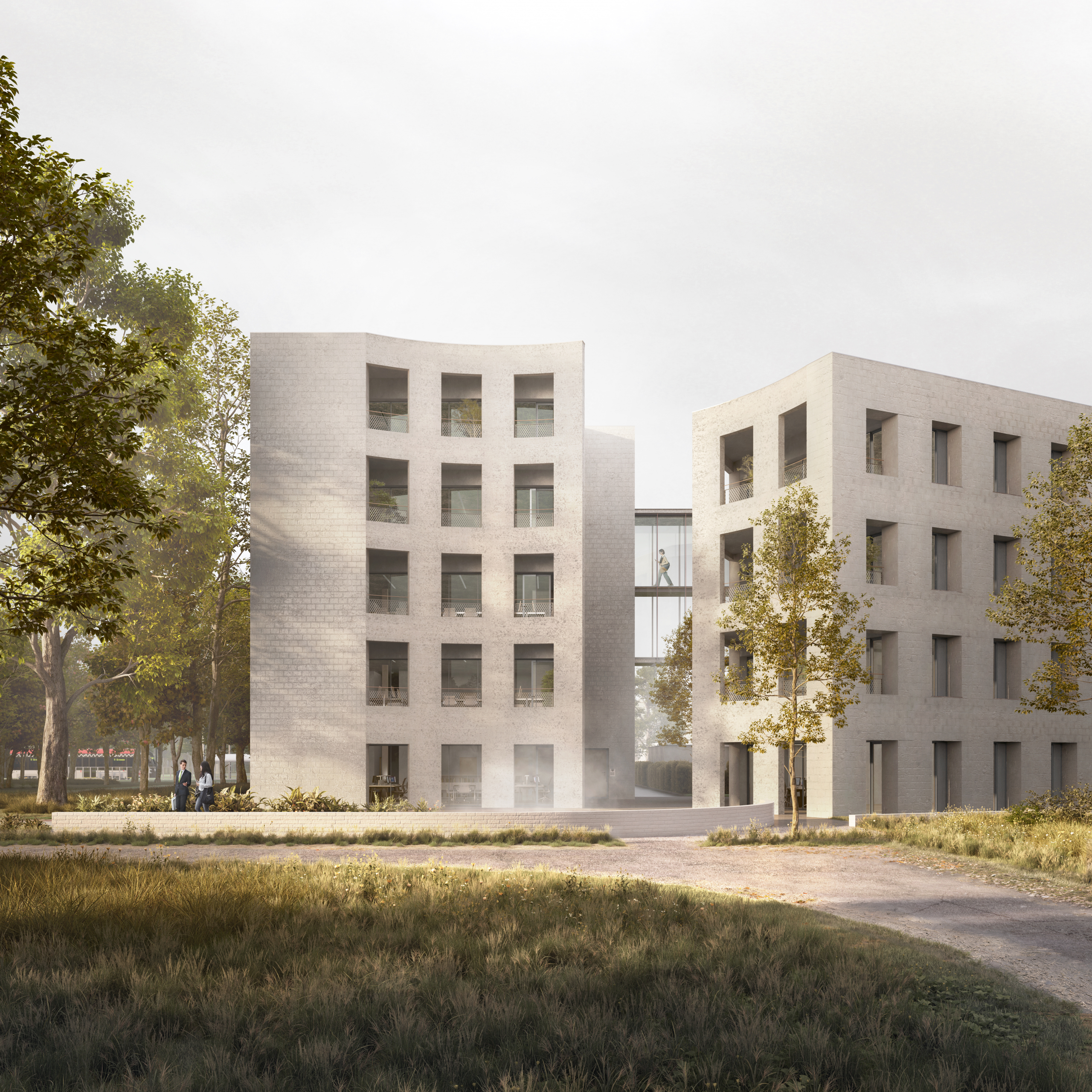 Büro Gartenstadt Visualisierung